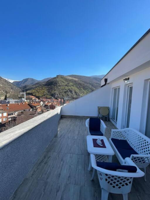普里兹伦Penthouse With Castle View公寓 外观 照片